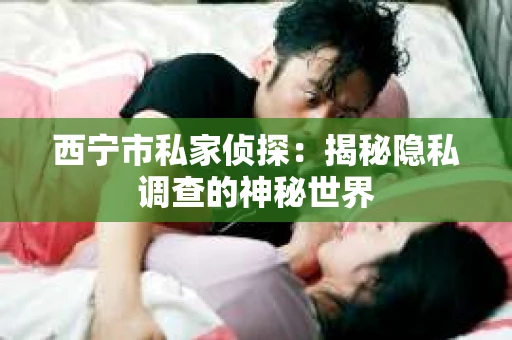 西宁市私家侦探：揭秘隐私调查的神秘世界