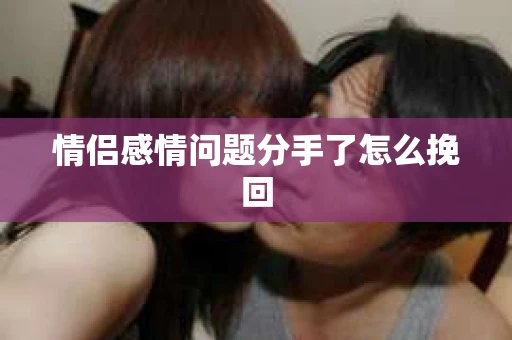 情侣感情问题分手了怎么挽回
