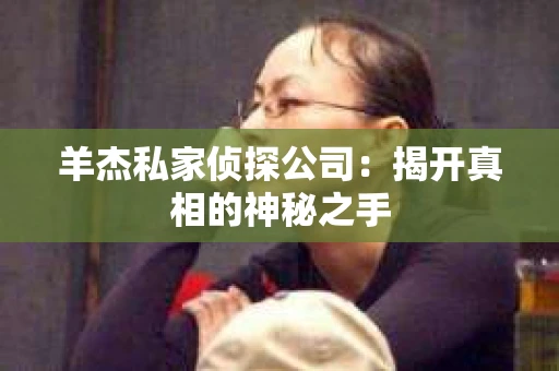 羊杰私家侦探公司：揭开真相的神秘之手